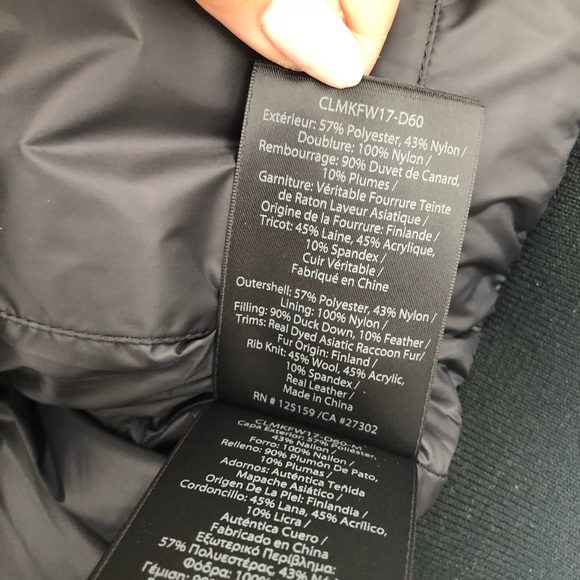 mackage britnie bomber